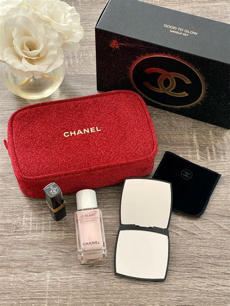 chanel cosmetics box|chanel gift set holiday 2022.